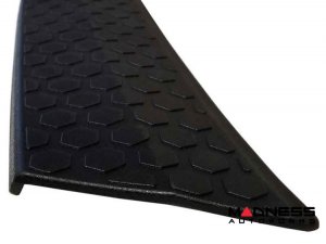 Volkswagen ID. Buzz Rear Bumper Sill Cover - Hexo Pattern - Black Finish